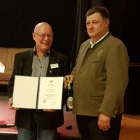 Ehrenzeichen des Landkreises in Silber